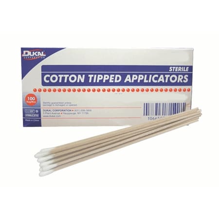 Dukal Non-Sterile- Cotton Tipped Applicators - 3 in. 9003